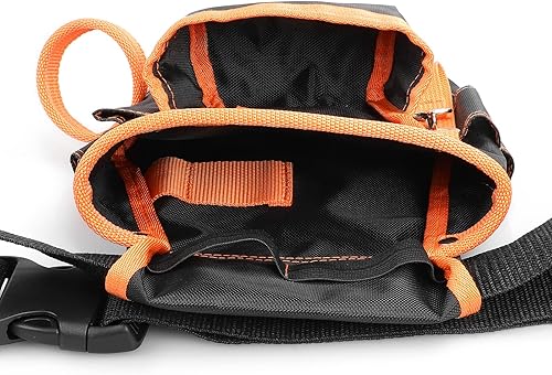 Miniatura 4 de YOOFAN Bolsa de herramientas - Cinturón de herramientas para electricista, carpintero, técnico de construcción, jardinería, accesorios de trabajo
