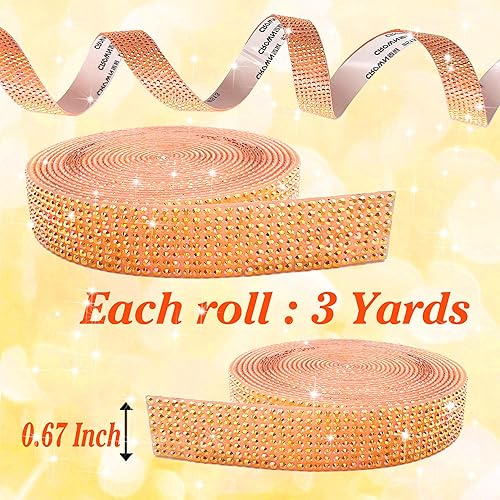 Miniatura 9 de GUGANEL Tiras de cristal autoadhesivas de resina con diamantes de imitación verdes, para manualidades, bodas, fiestas de Navidad de Halloween (8