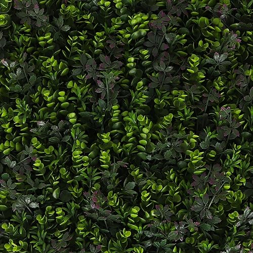 3rd Street Inn Panel de vegetación Pared de seto artificial Fondo de pared de plantas falsas Pantalla de privacidad Paneles entrelazados