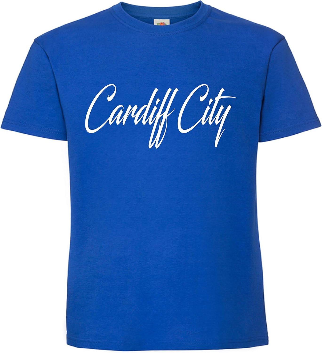 Signature Cardiff City Premium Mens T Shirt Amazon.co.uk Clothing