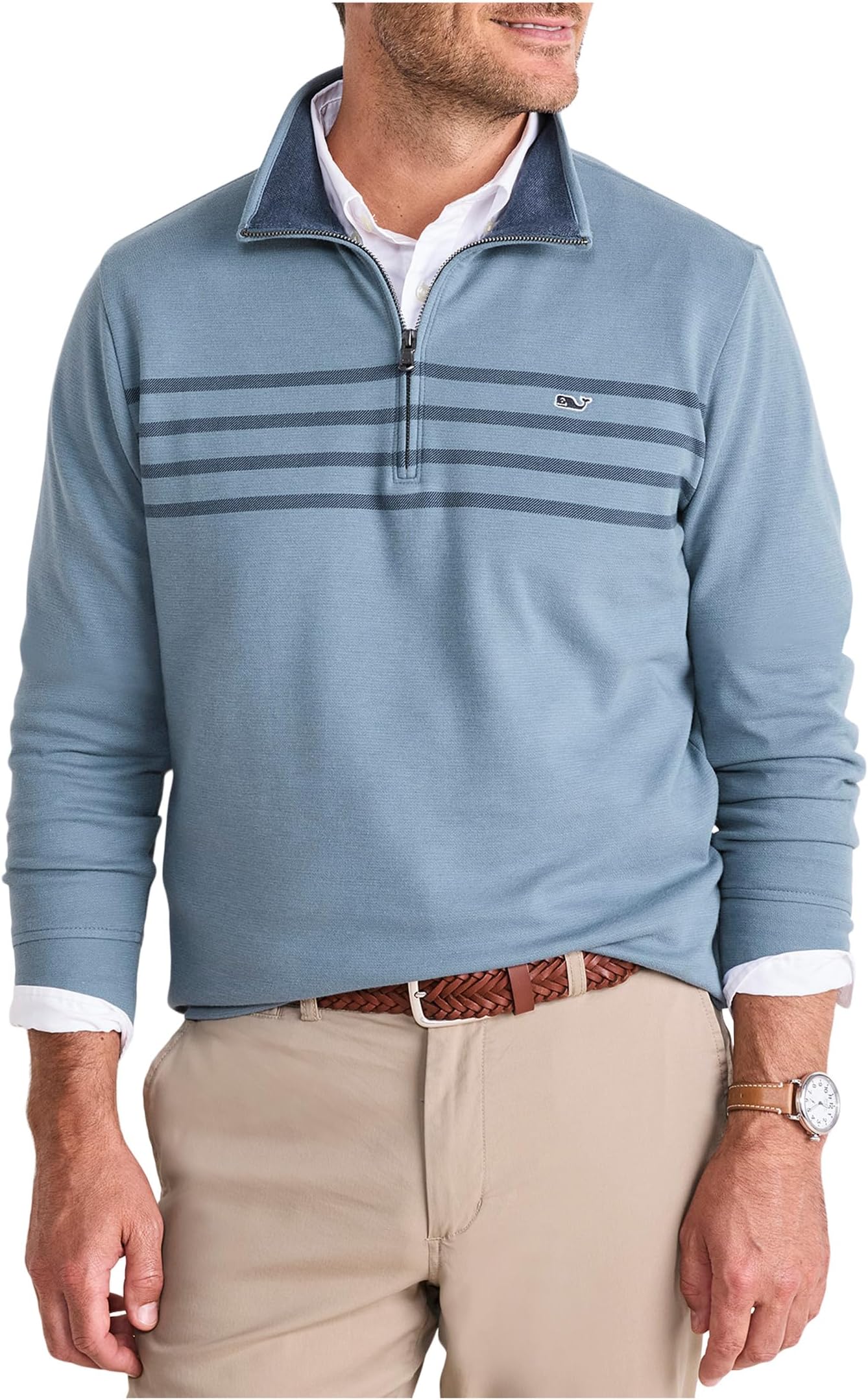 Men's Saltwater Quarter-Zip Pullover Sweater