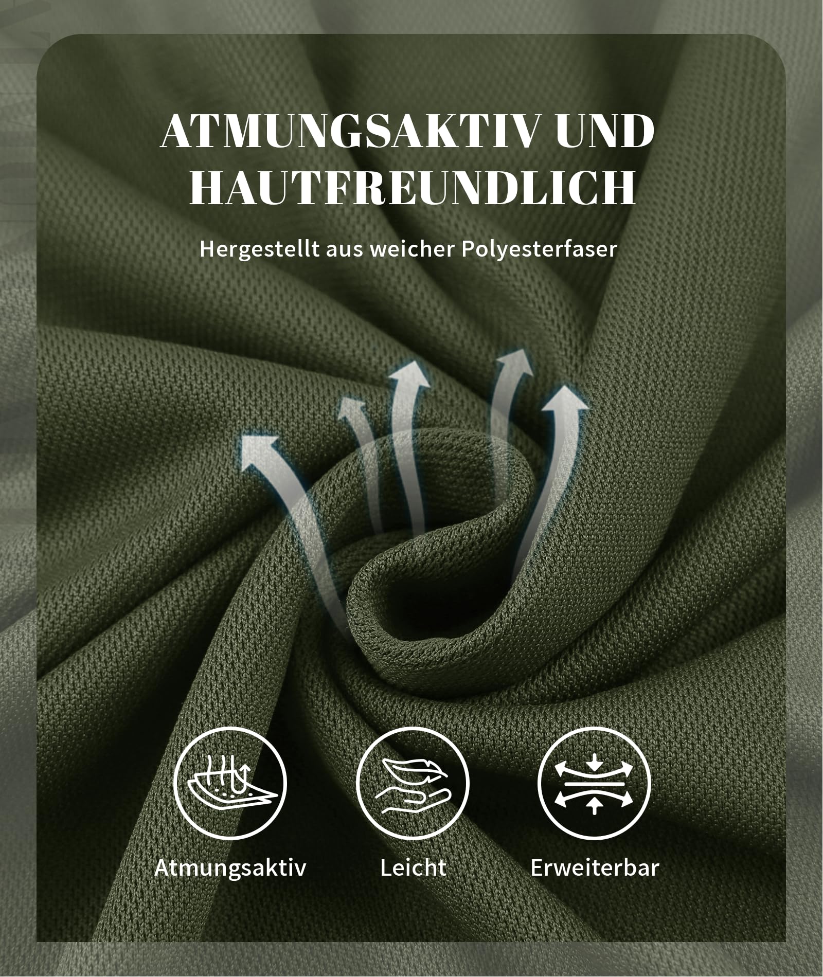 SwissWell 3er Pack Poloshirt Herren Langarm mit Brusttasche Golf Polo T-Shirt Atmungsaktives Leichtes Polohemd für Business Casual