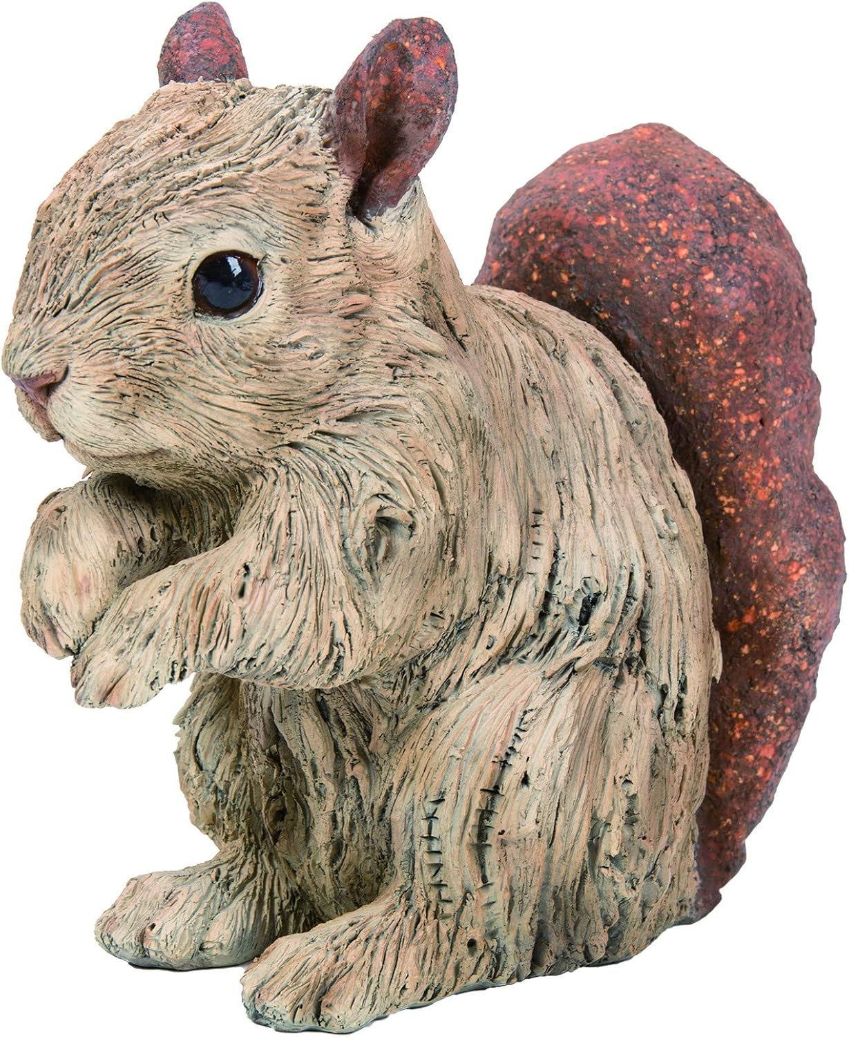 Eine Lebensechte Tierfigur - Sitzender Hase Als Besondere Gartendekoration