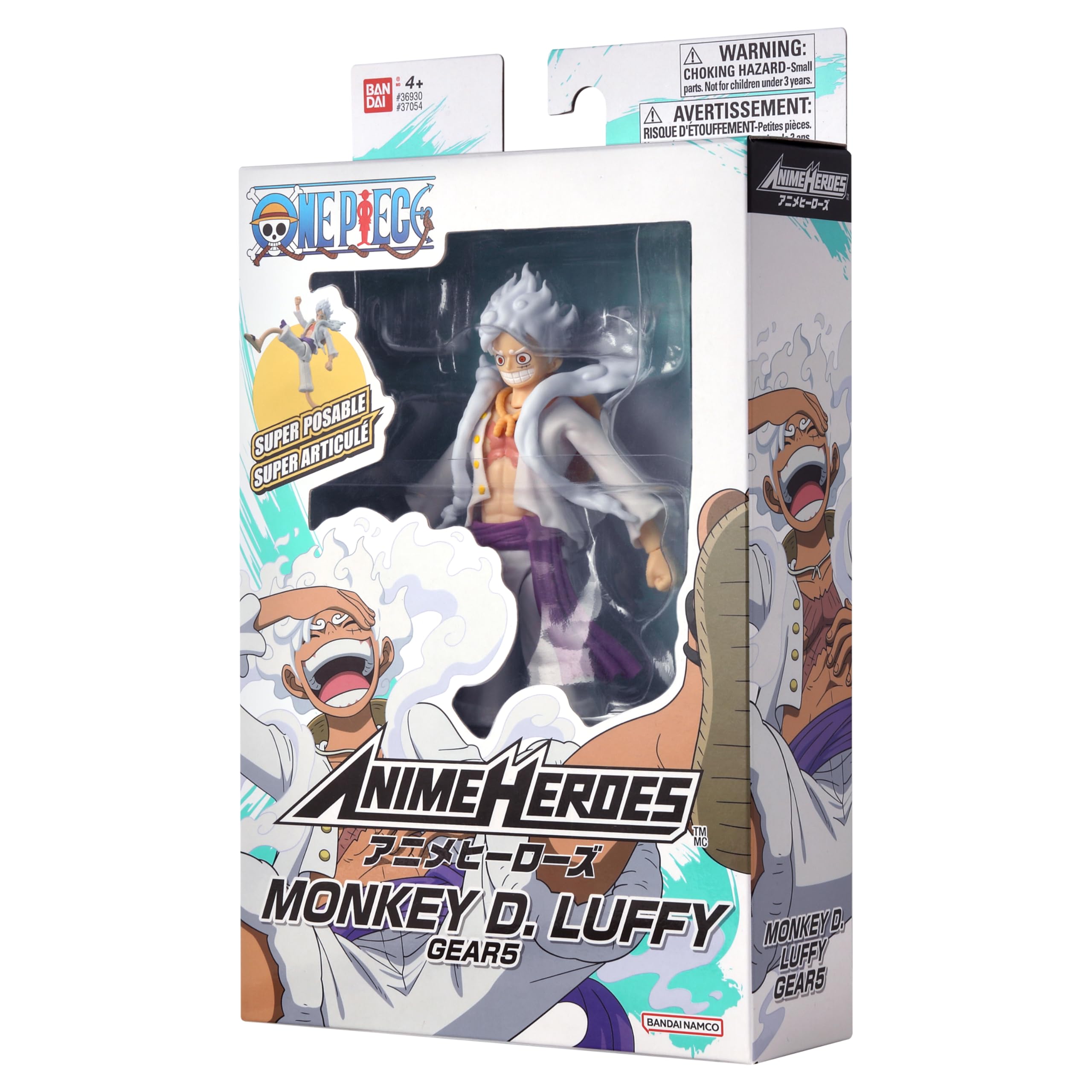 ANIME HEROES Jednoczęściowa figurka Monkey D. Luffy Gear 5