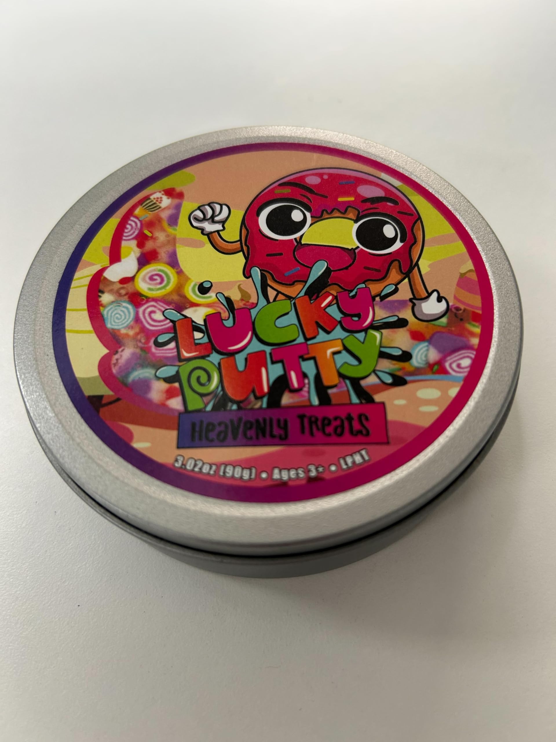 Lucky Putty Heavenly Treats Dessert-Themed Clear Putty, 3.2 oz