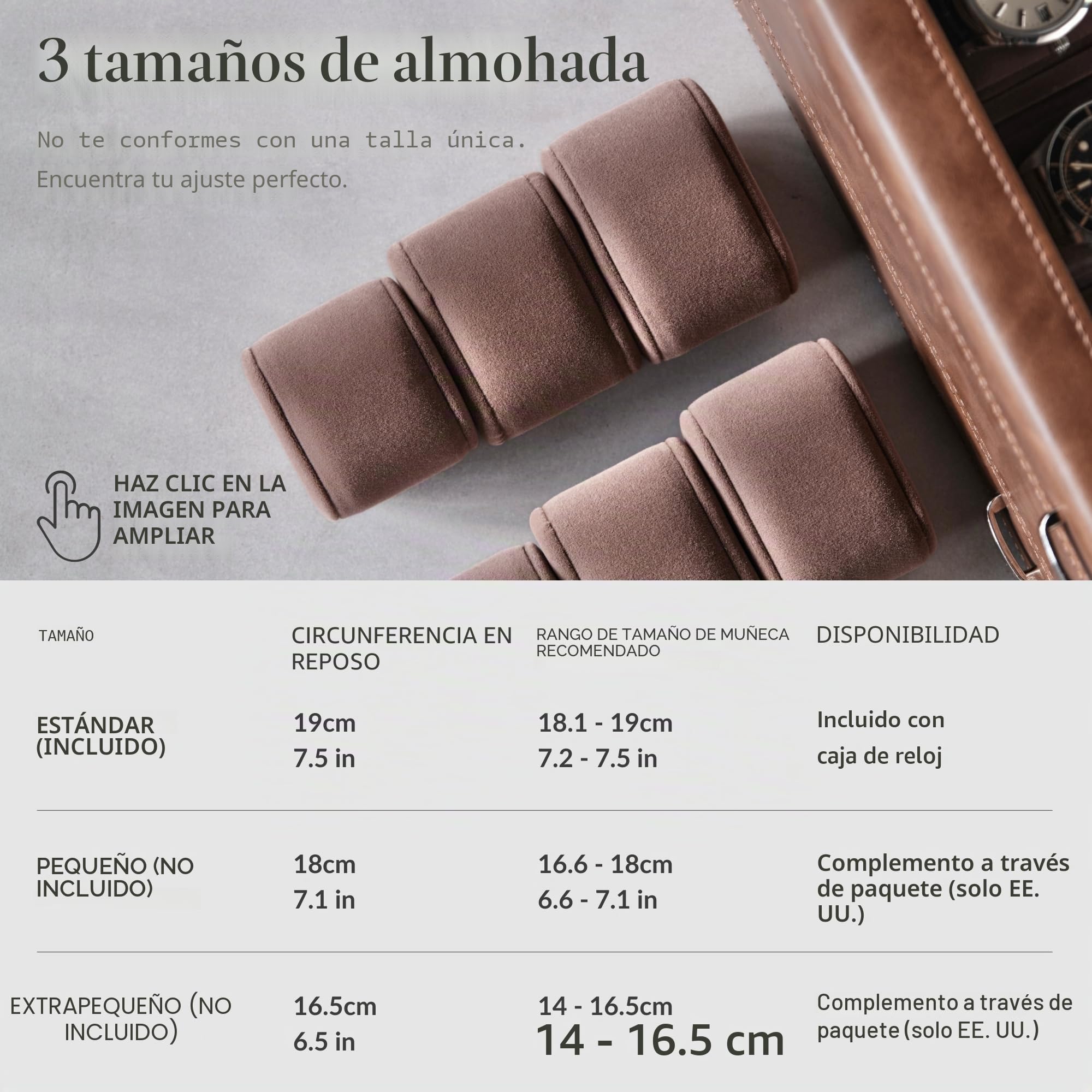 TAWBURY Caja de reloj para hombre – 8, 12, 12 Slot with Drawer, Cuero sintético - Marrón