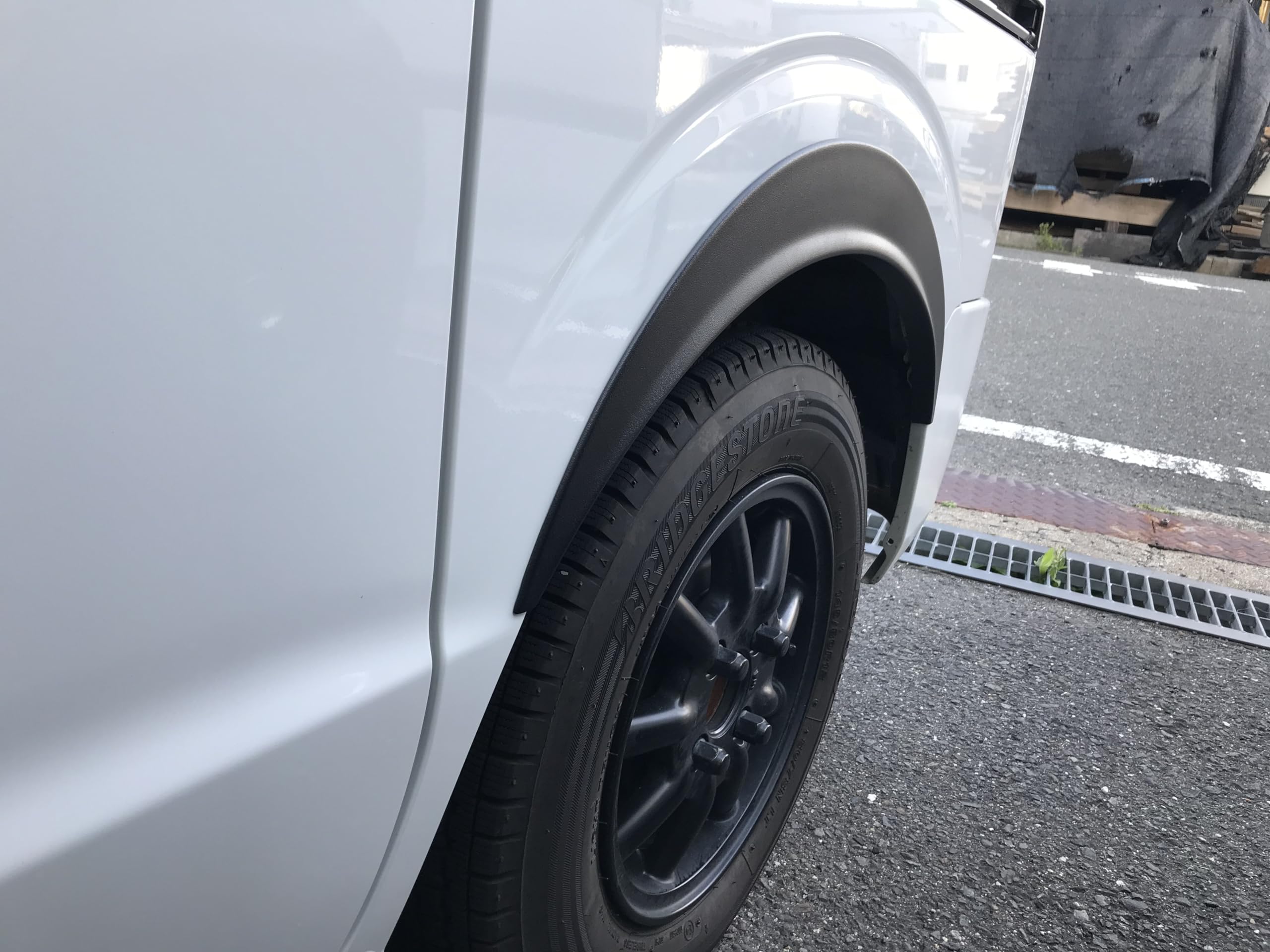 Amazon | AGITO アクセントエアロ オーバーフェンダー タイプ2 EVERY