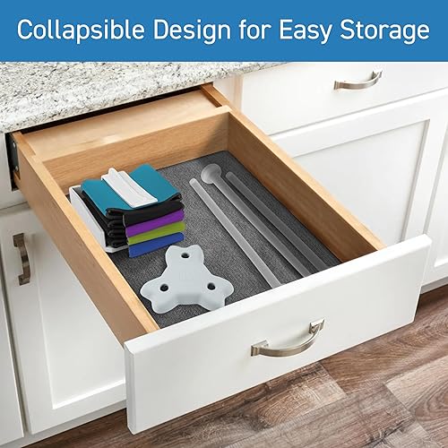 Miniatura 5 de Tributary Brands Rejilla de secado de silicona para bolsas de plástico, Estante de secado de bolsas de plástico, Estante de secado de bolsas