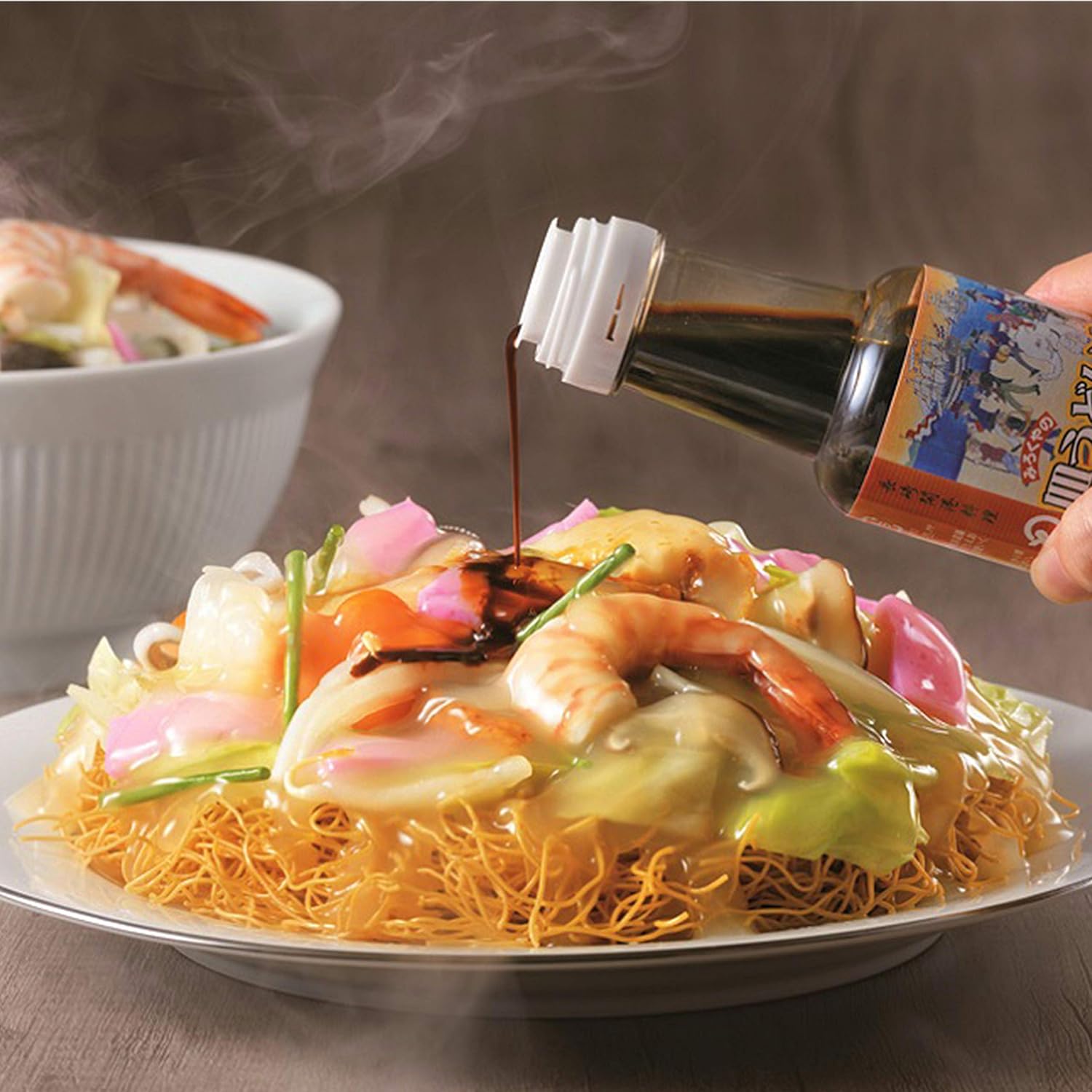 【野菜不足をお手軽に解消】みろくや 長崎ちゃんぽん・皿うどん 詰合せ各6人前 皿うどんソース×1本 ギフト 贈り物 内祝 御礼 お祝い お土産 ご贈答