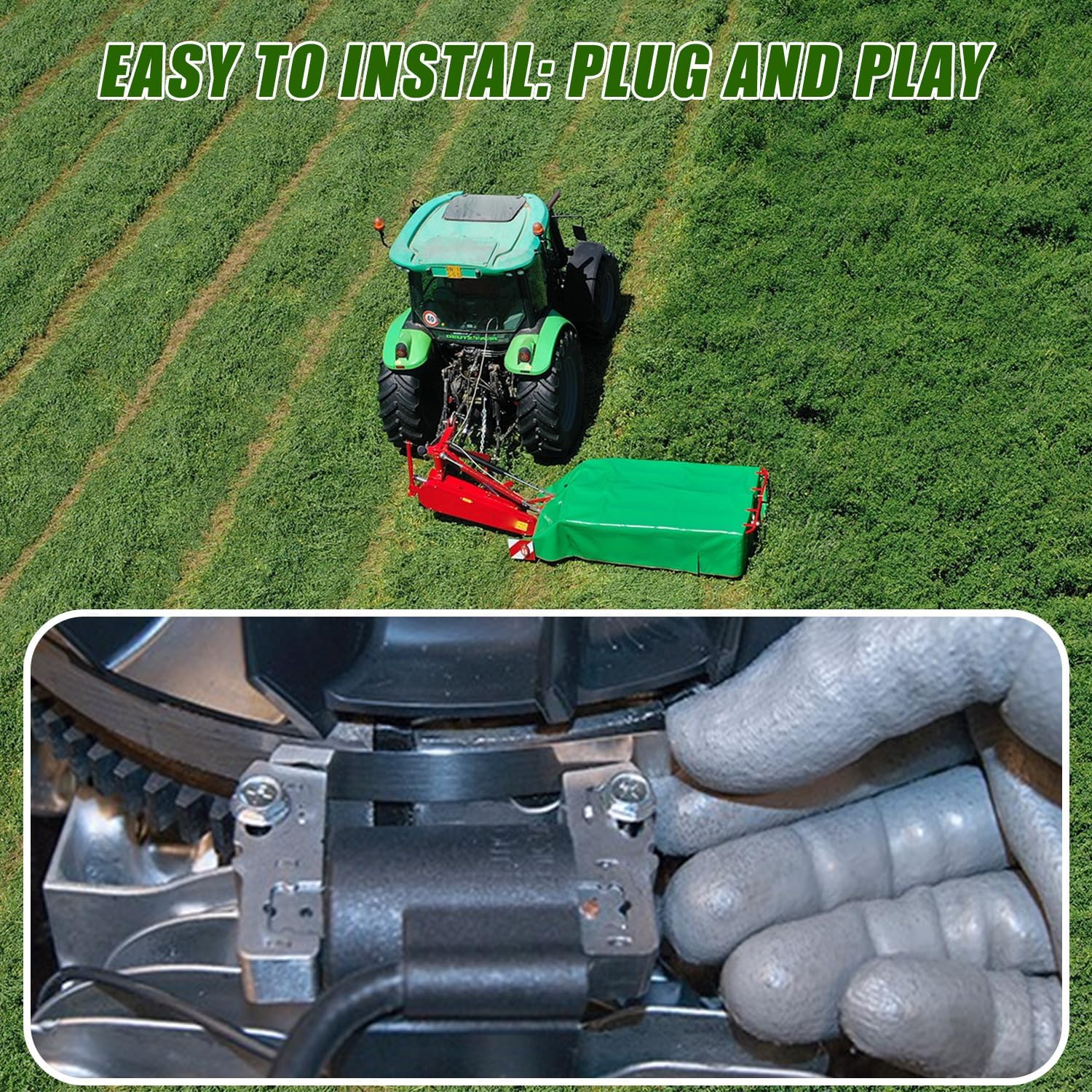 32-584-06-S Ignition Coil Module Compatible with Kohler KT600 KT610 KT715 KT725 KT730 KT735 KT740 ZT710 ZT720 ZT730 Engine with Spark Plug Replaces 3258406S 32 584 06 S Pack of 2