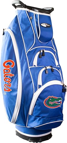 Team Golf NCAA - Divisor de club ligero de 10 vías, soporte de acción de resorte, bolsillo enfriador aislado, guante de velcro y soporte para disponible en Yaxa Venezuela