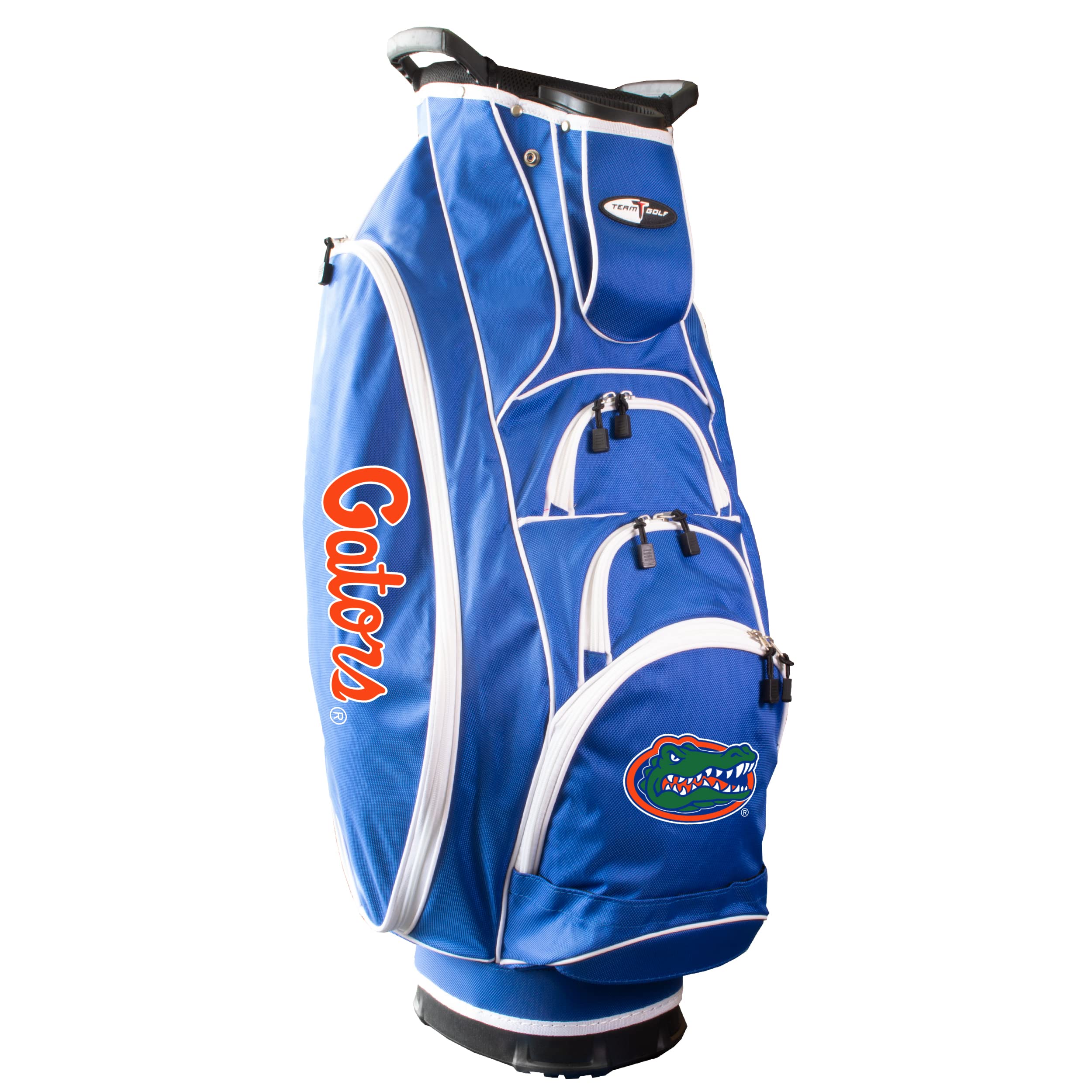 Team Golf NCAA Florida Albatross Golf Bag Lightweight, 10-Way Club Divider, Spring Action Stand, Insulated Cooler Pocket, Velcro Glove and Umbrella Holder & Lift Assist Handles