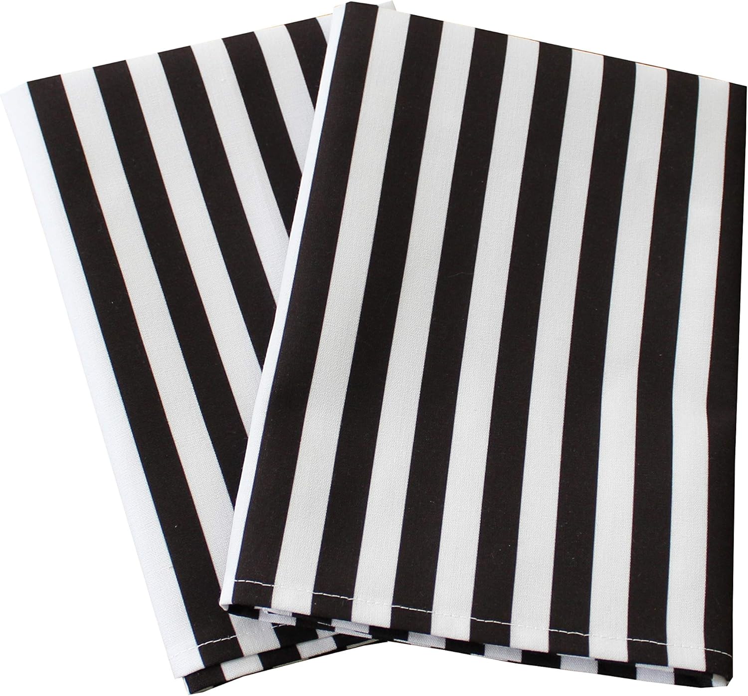 Referee Stripes Signature Dinner Napkins - Set of 12