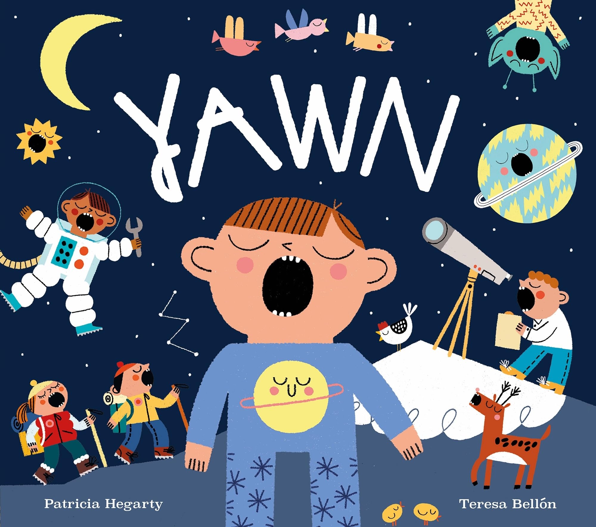 Yawn: Patricia Hegarty