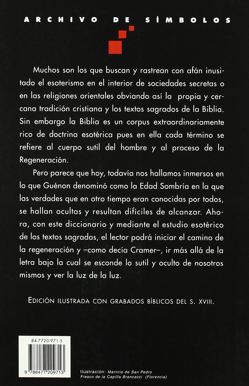 Diccionario esotérico de la Biblia (ARCHIVOS Y SIMBOLOS)