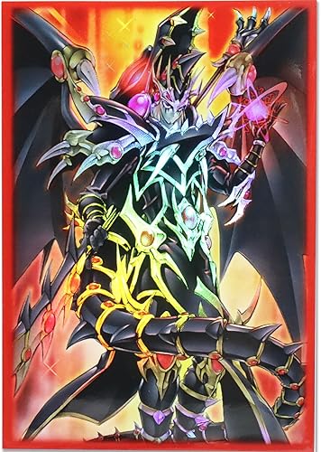 Miniatura 2 de Fundas holográficas de 50 unidades (Dragun de ojos rojos) para tarjetas coleccionables con carga superior para YuGiOhfundas de tarjetas de impresión