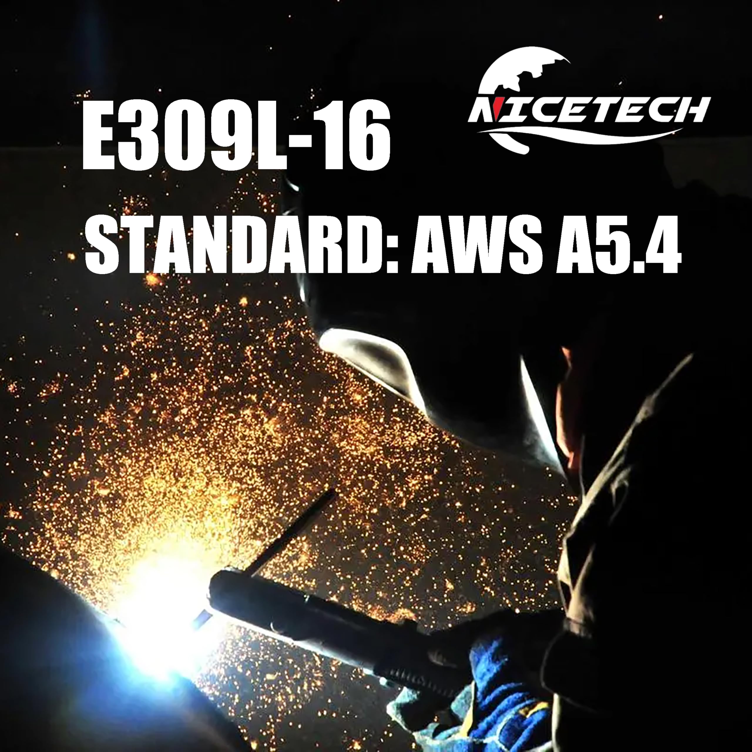 E309L-16 - Electrodos de acero inoxidable para soldadura por arco (3/32 pulgadas, 2 libras)