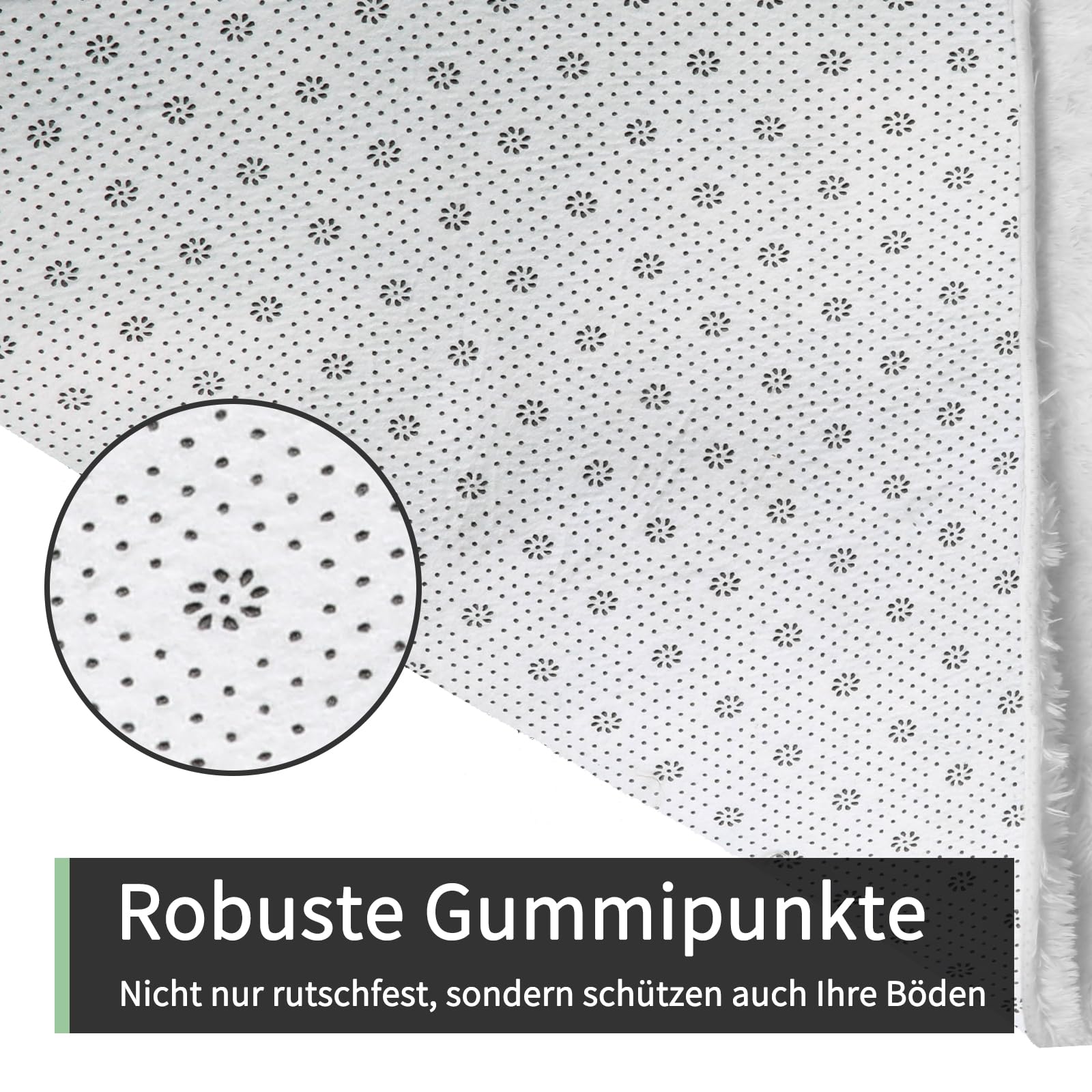 Hoogpolig tapijt 183x61 Bruin Lachen Fence