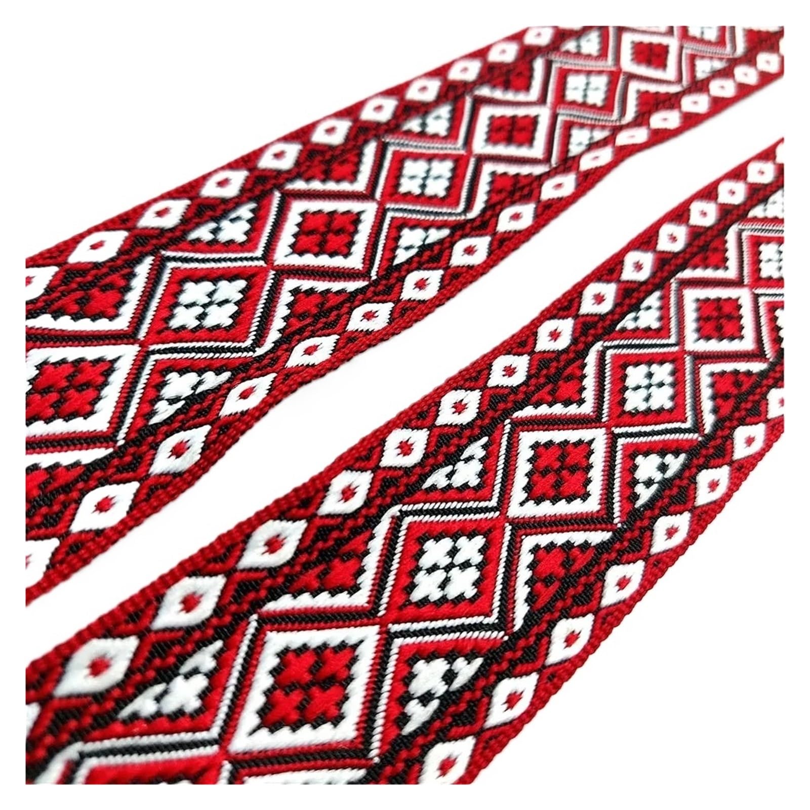 Dentelle ruban de bordure galon jacquard pour customiser une robe de mariée ou un sac bohème