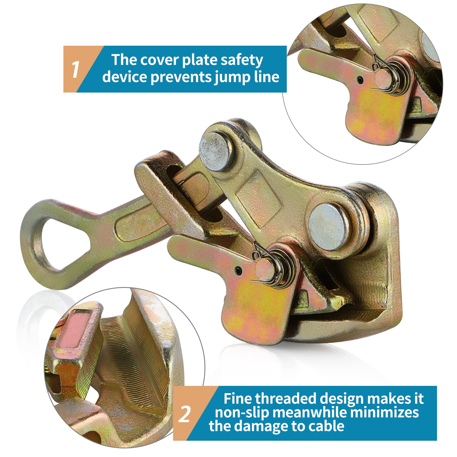 Wire Rope Cable Grabbers