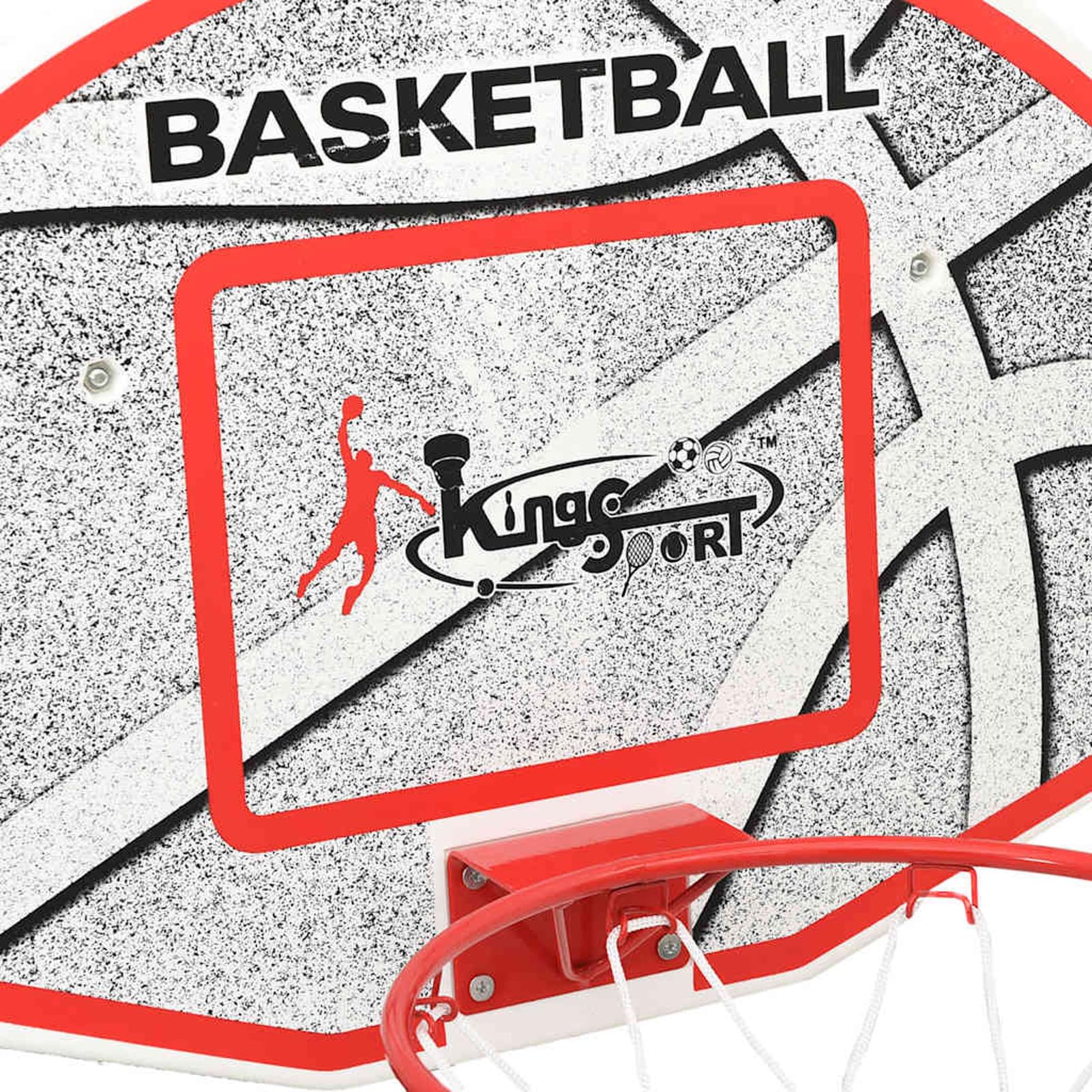 Set Canestro da Basket da Parete 66x44,5 cm,Articoli Sportivi,Sport,Basket,Parti e Accessori canestro Basket,Tabelloni da basket-80352