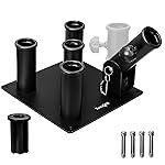 Yes4All 2in1 T-Bar Row Platform Multifunction with 1inch & 2 inch (5 Bars) and 1-Inch Adapter, Barbell Holder with Landmine Attachment