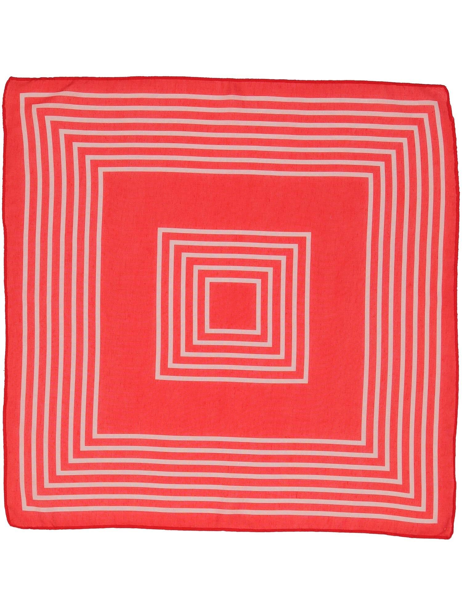 Bandana w paski - Rozmiar 55 x 55 cm - Bandana dla mężczyzn i kobiet - Idealny szalik Nicki na lato