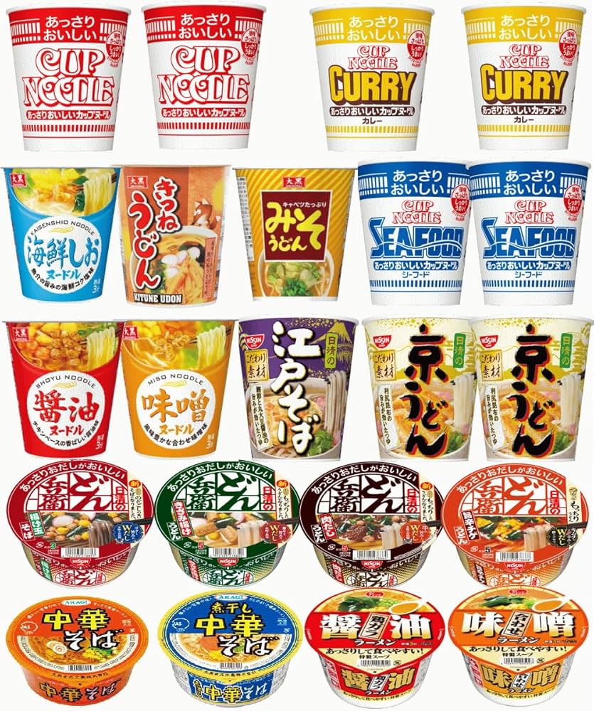 日清食品防災備蓄セット　ローリングストック☆ カップヌードル ローリングストックセット」(日清食品グループ