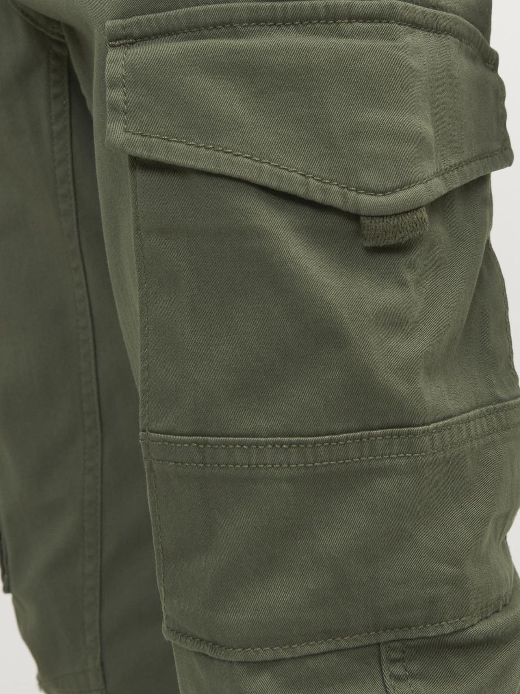 Jack & Jones - Jjipaul Jjflake AKM 542 Asphalt Noos Jr, Cargo Bambini e Ragazzi