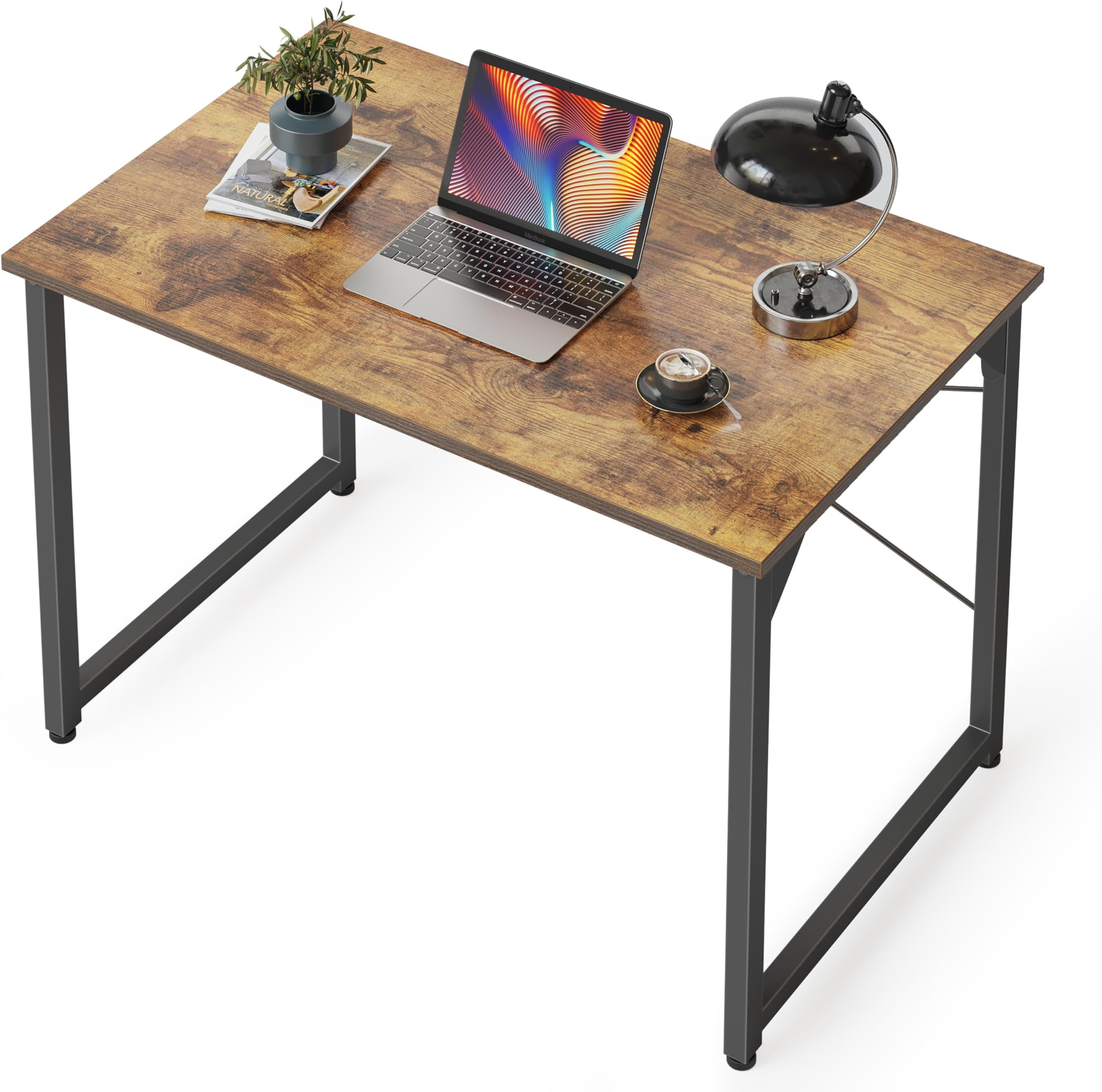 CubiCubi Computer Desk 80 x 40 x 75 cm Home Office Laptop Desk Study Writing ...