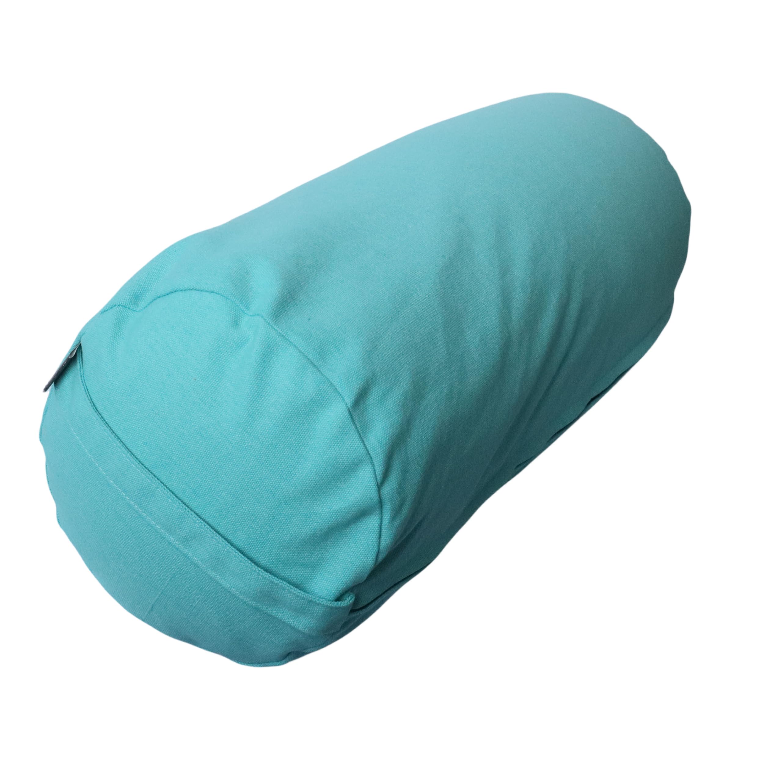 Cuscino Per Yoga In Grano Saraceno VLFit - 61x23 Cm | Sfoderabile E Lavabile | Per Meditazione E Supporto - Foto 8