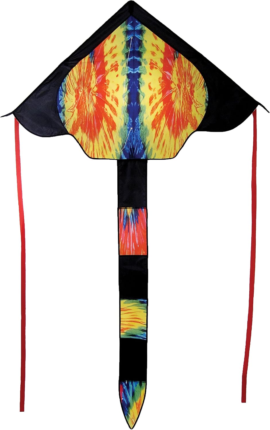 In the Breeze 2986 Tie Dye Delta Fly-Hi Kite, 46-Inch, W x 82" H