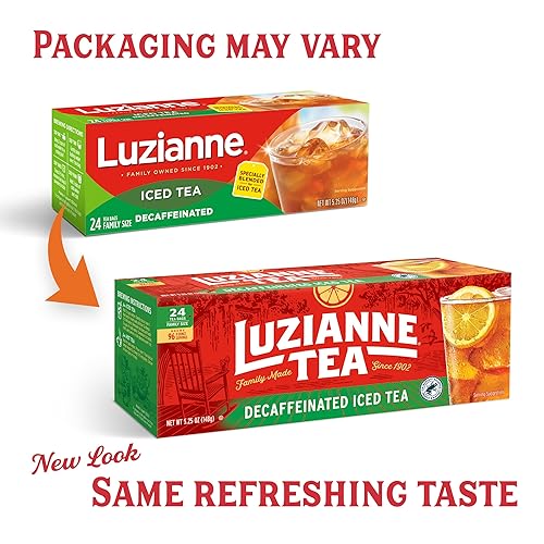 Miniatura 23 de Luzianne Southern Blends - Bolsas de té de hierbas con sabor a menta y rosa, caja de 18 unidades (paquete de 6)