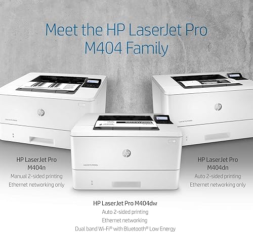 Miniatura 5 de HP Laserjet Pro M404n Printer White Renewed Color blanco impresora de inyección de tinta