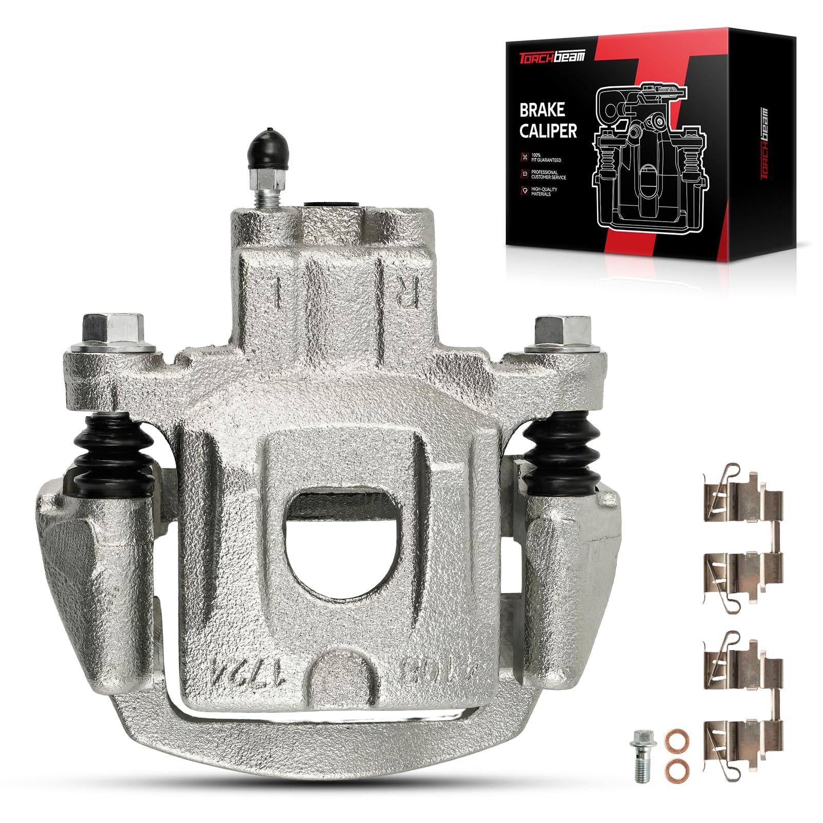 Torchbeam Rear Left Brake Caliper w/Bracket Fit for RX330 2004-2006