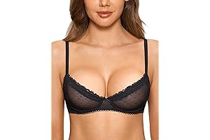 Attractive and Comfortable Lace Balconette Bra for Women