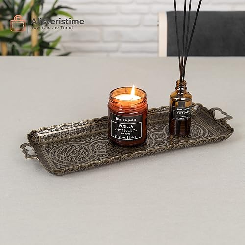 Miniatura 5 de Alisveristime Auténtico juego de tazas de café turco Zamak y porcelana, motivos de tulipanes (juego de 2) (Lale) (Autentico)