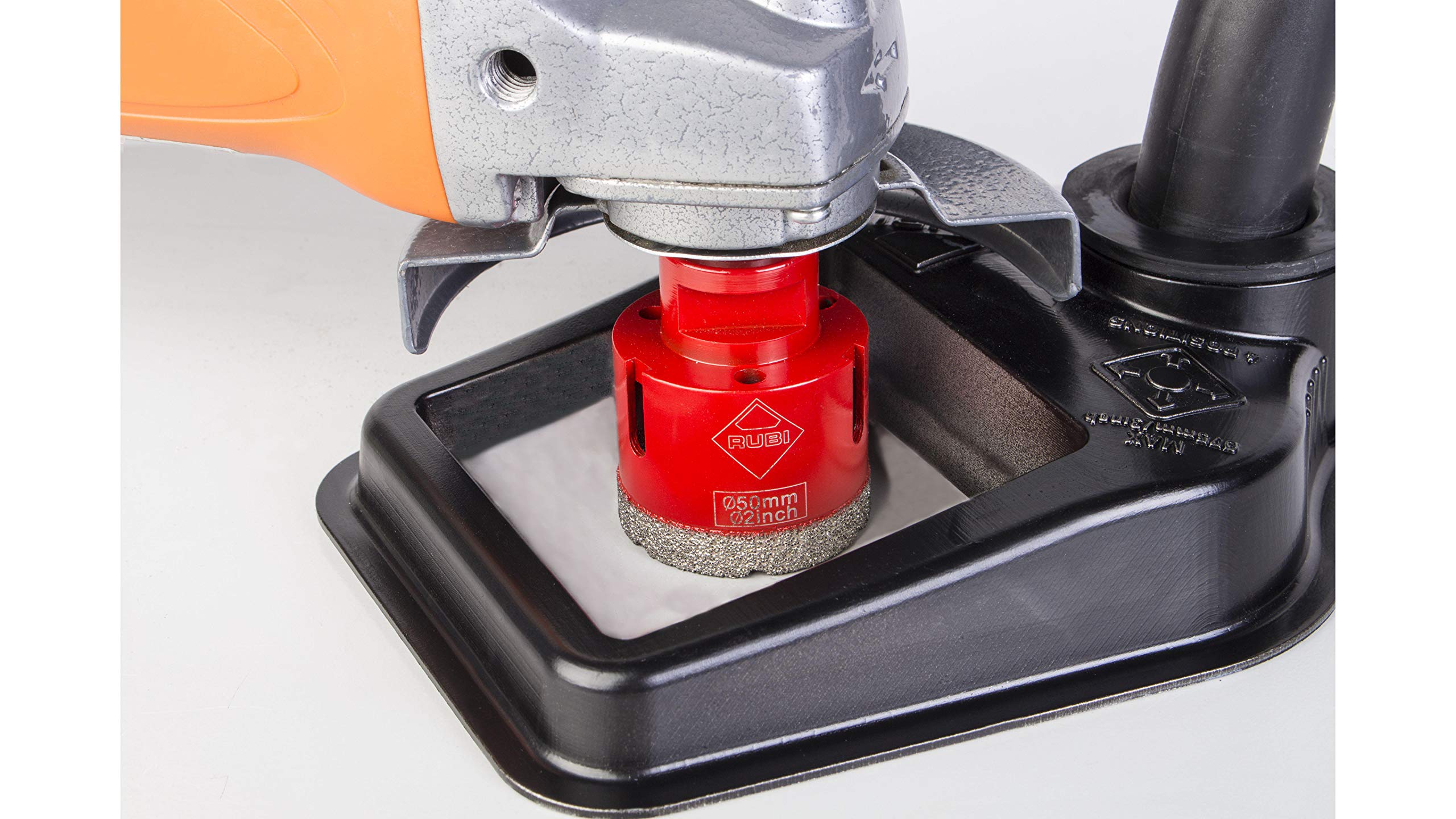 Rubi Zero Dust | Aspirador de polvo con ayuda de perforación para coronas de perforación