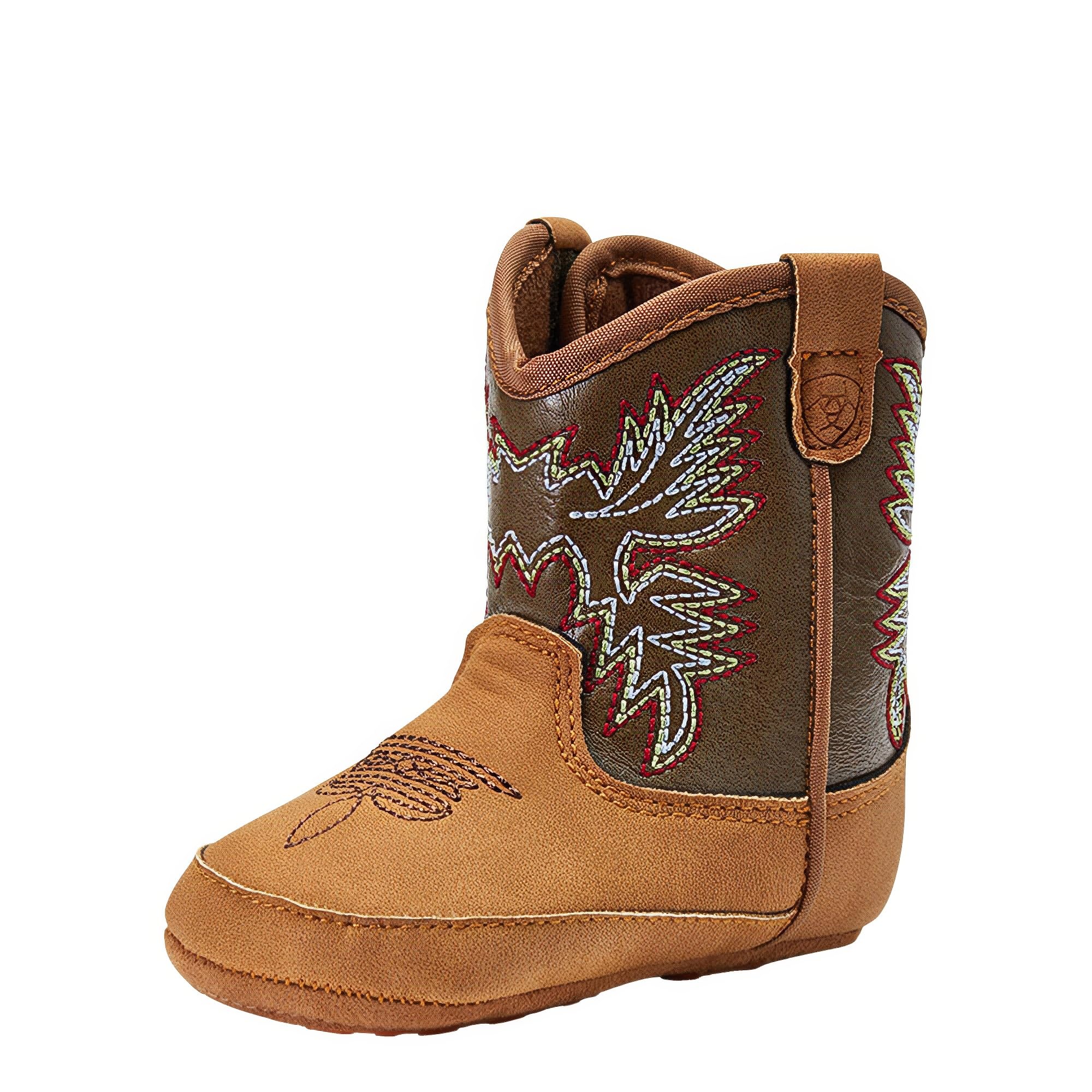 ARIAT Unisex Infant Lil Stompers Baby Boot, Medium Brown (Durango), 3