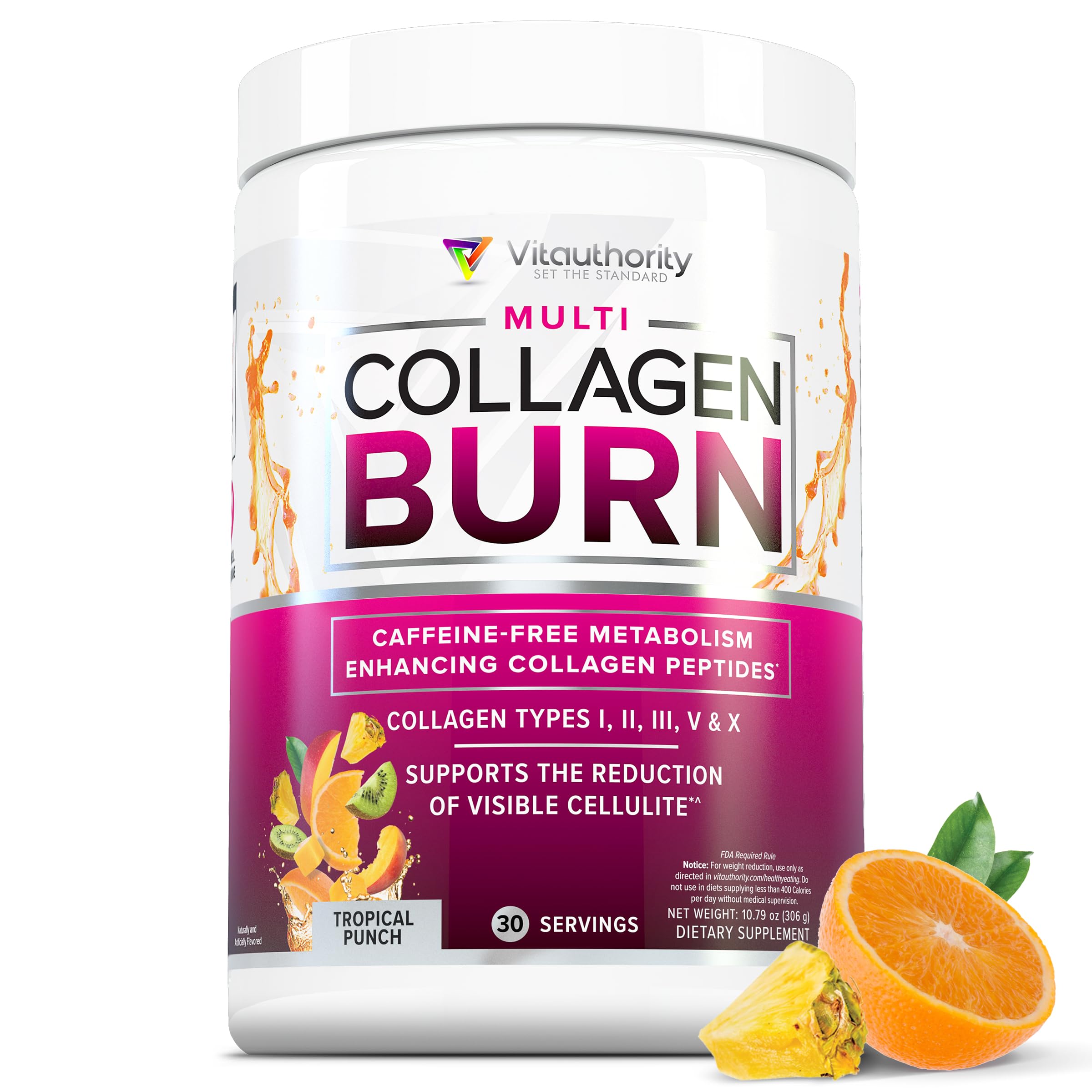 Vitauthority Hydrolyzed Collagen Burn