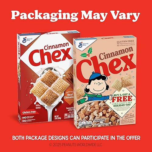 Miniatura 10 de Cereal de desayuno canela Chex sin gluten 192 onzas