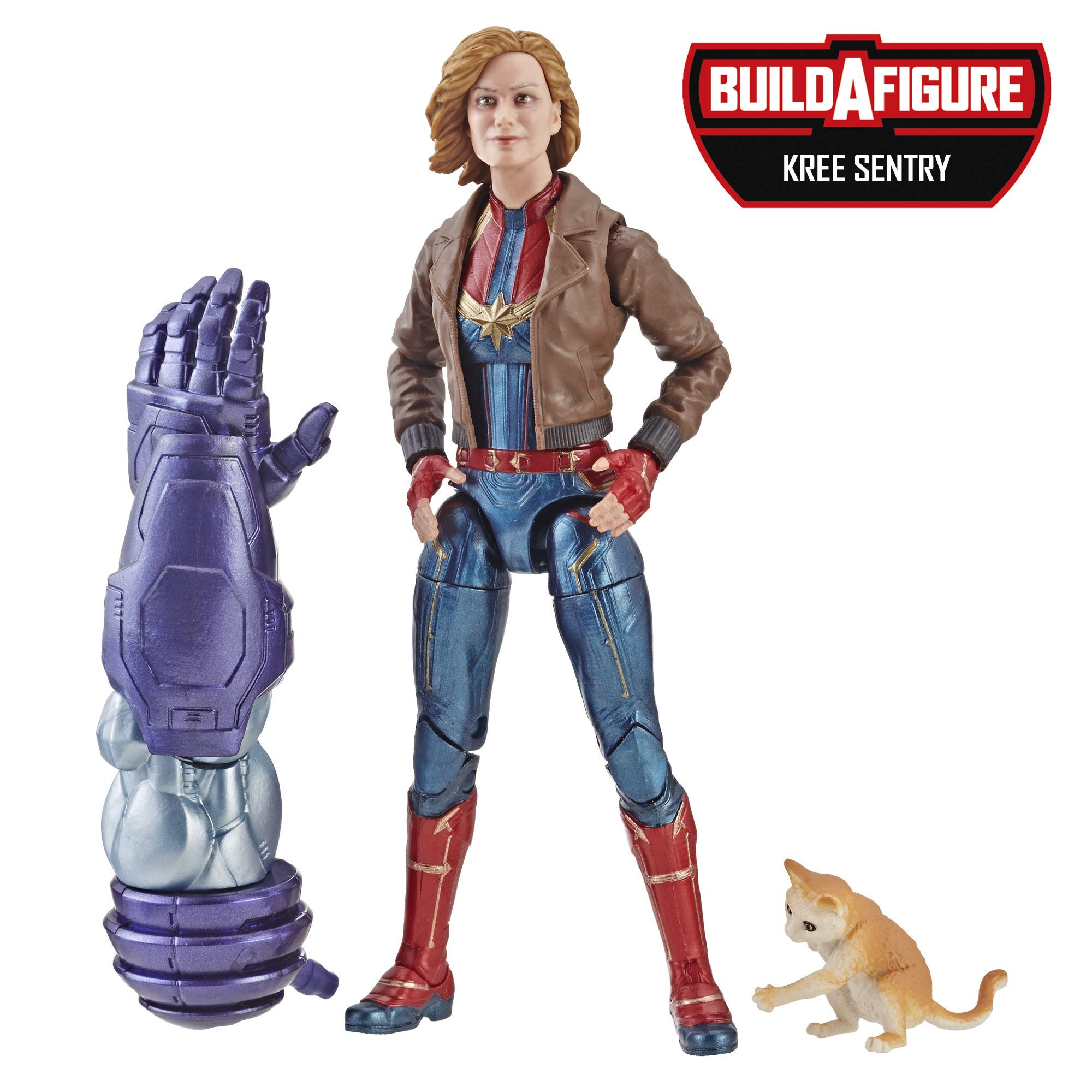 Marvel Captain Marvel Inch Legends Captain Marvel In Bomber