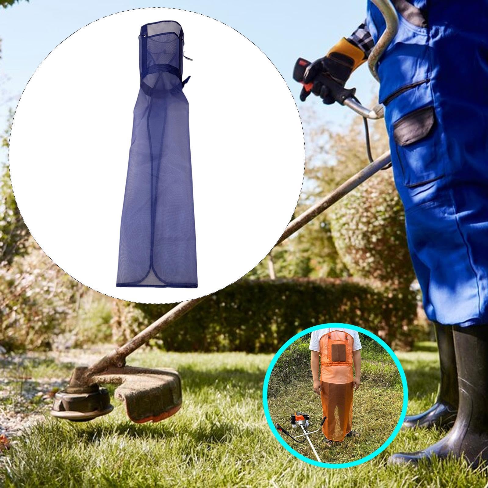 Harilla Tablier de Jardinage En Tissu Maillé, Idéal pour Les Activités Extérieures, Bleu