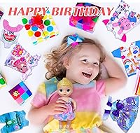 Vista 5 de ARTST Alive - Ropa de bebé, 7 juegos de ropa de muñeca de bebé, accesorios de vestido, traje de baño para muñecas de 10 a 12 pulgadas, niñas