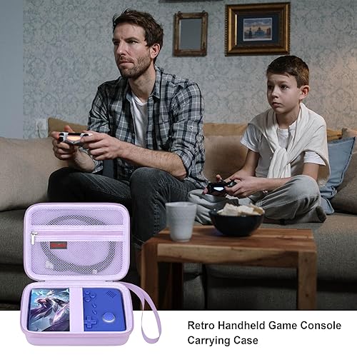 Miniatura 7 de Elonbo Carrying Case for RG40XXV  RG405V Retro Handheld Game Console, Android Retro Handheld Gaming Travel Storage Cover Bag Linux System Games
