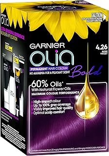 Garnier Olia Bold Permanent Hair Colour 4.26 Rose Violet (Ammonia Free, Oil Based)
