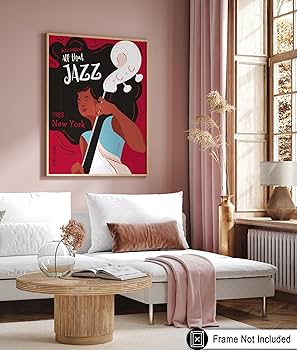 Amazon.co.jp: ポスター マスター ヴィンテージ ジャズ ポスター