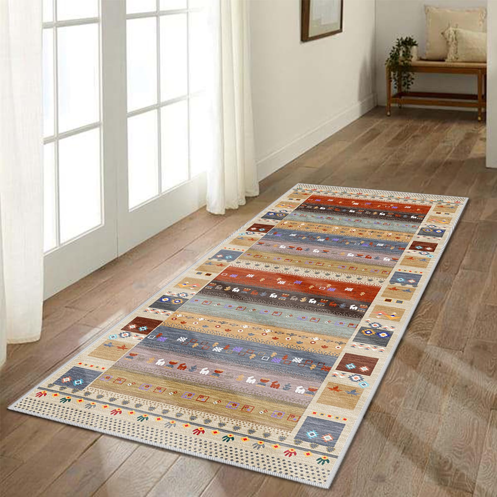 Tappeto Passatoia Corridoio Antiscivolo per Cucina 70 x 350 cm