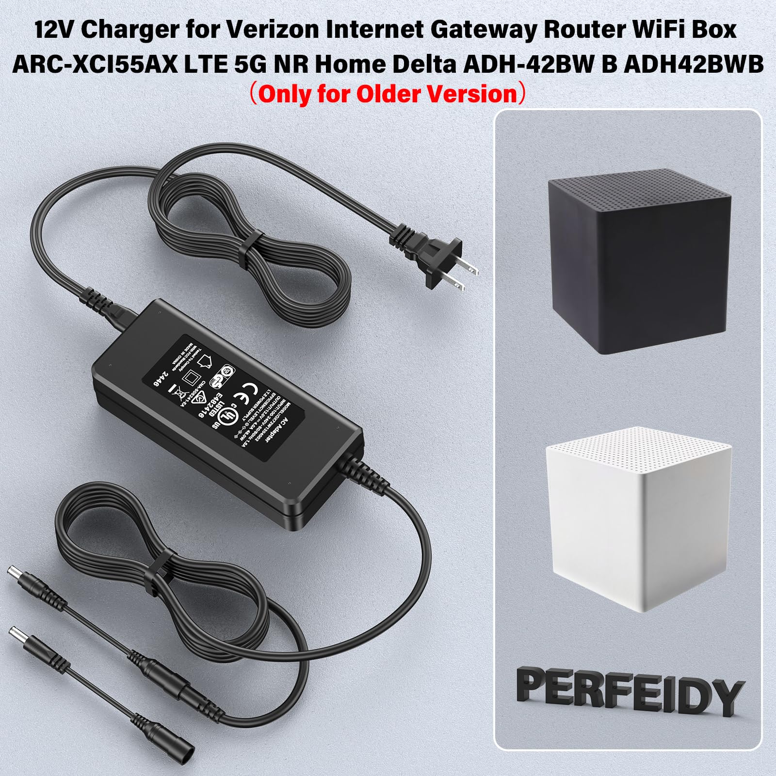 Amazon.com: 12V Charger for Verizon Internet Gateway Router WiFi