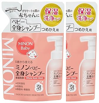 ミノン ベビー ボディソープ ２０個　箱入り ミノンベビー全身シャンプー｜ミノンボディケアシリーズ｜第一三